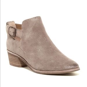 Dolce Vita Perforated Suede Bootie